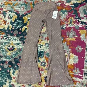 Altar'd State/AS Revival "Go For It Polka Dot Flare Leggings" **NOT SOLD ANYMORE